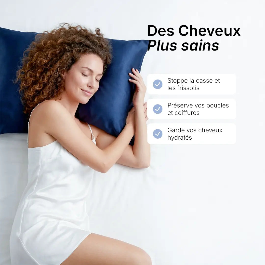 Taie d'Oreiller en Soie - LUNÉA PARIS